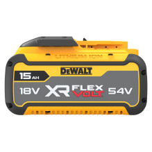 DEWALT Flexvolt Akku mit 270 Wh / max. 15 Ah DEWALT Flexvolt Akku mit 270 Wh / max. 15 Ah