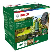 Bosch sodo siurblys 18V-2000 Bosch sodo siurblys 18V-2000