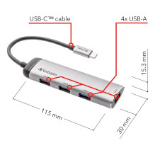Verbatim USB-C Multiport Hub