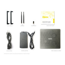 ZBOX-EAMAX395C-BE SFF RYZEN AI MAX+ 395 128GB LPDDR5 M.2 SSD LIZDAS WIFI BT DUAL 2.5G LAN 2x DP 2x HDMI EMEA EU+UK KIŠTU