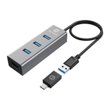 GRAUGEAR USB-HUB 4x USB 3.0...
