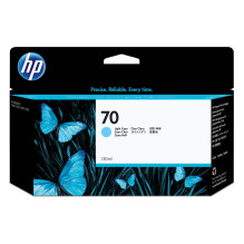 HP 70 130 ml šviesiai žydro „DesignJet“ rašalo kasetės spausdinimo galvutė