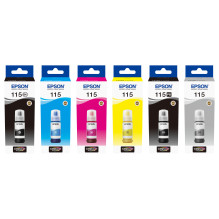 Epson Ink 115 EcoTank Grey (C13T07D54A) Epson Ink 115 EcoTank Grey (C13T07D54A)