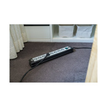 Brennenstuhl 1951580101 Power Strip, 230 V, Black and Light Grey, 49 cm Brennenstuhl 1951580101 Power Strip, 230 V, Black and Light Grey, 49 cm