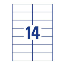 AVERY Zweckform Labels 3653 white 105.0 x 42.3 mm