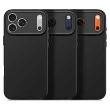 Decoded Silicone Backcover Apple iPhone 17 Pro Max Phantom Black mobile phone case