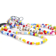 Riff PIXIE Phone lanyard / pendant / cord length 68cm (34cm in the loop) / on neck BEADS
