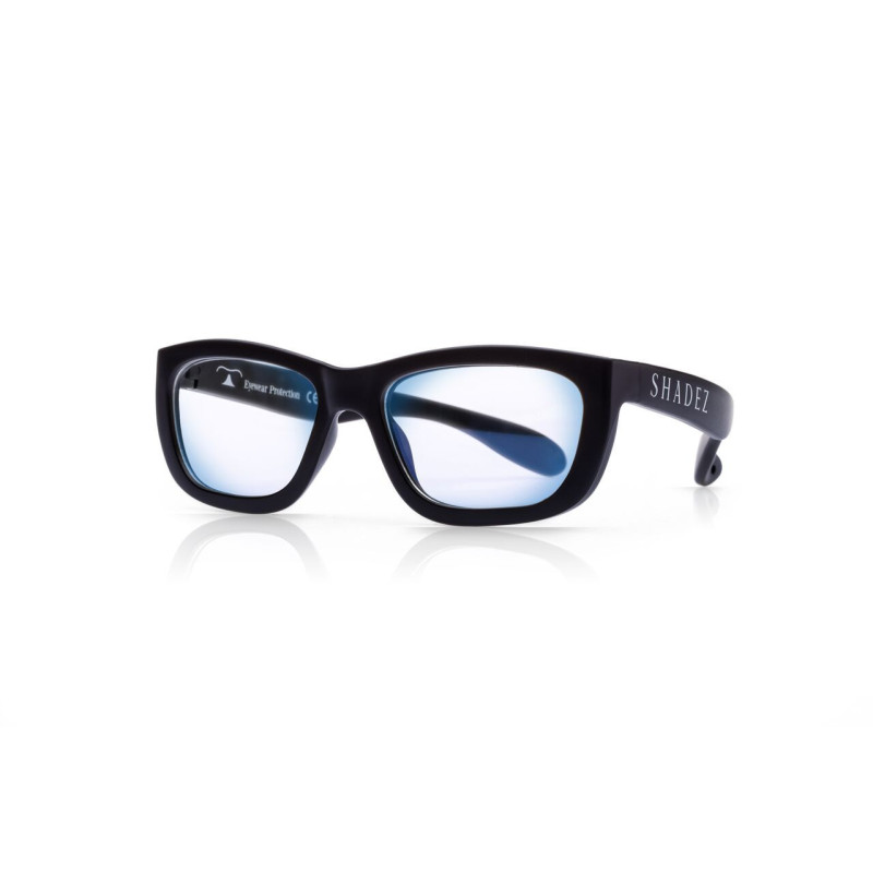 Akcija! SHADEZ Blue Light Black Teeny bērnu brilles digitālajām ierīcēm 7-16 gadi SHZ 102
