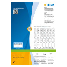 HERMA 8689 adresavimo etiketė