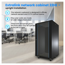 Extralink EX.14381 rack cabinet Extralink EX.14381 rack cabinet