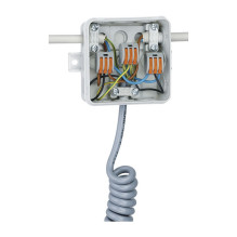 SPELS Abzw-Kasten leer 2K-12 34491201 grau