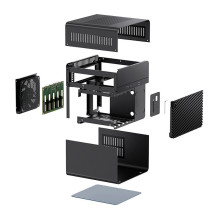 Jonsbo N2 Mini-ITX NAS Enclosure - Black Jonsbo N2 Mini-ITX NAS Enclosure - Black