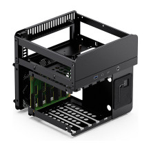 Jonsbo N2 Mini-ITX NAS korpusas – juodas