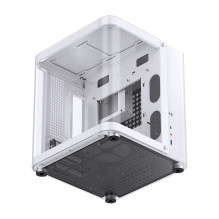 Jonsbo TK-1 2.0 Micro-ATX Korpusas, Tempered Glass - baltas