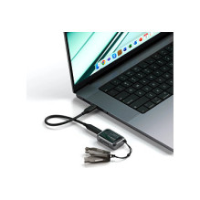 USB-C Mini NVMe SSD korpusas: efektyvus ir kompaktiškas aliuminio korpusas 2230 mm NVMe SSD diskams USB-C Mini NVMe SSD korpusas: efektyvus ir kompaktiškas aliuminio korpusas 2230 mm NVMe SSD diskams