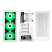 Kolink Observatory HF Glass ARGB Midi-Tower - white Kolink Observatory HF Glass ARGB Midi-Tower - white