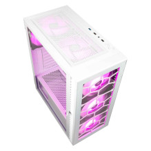 Kolink Observatory HF Glass ARGB Midi-Tower - white Kolink Observatory HF Glass ARGB Midi-Tower - white