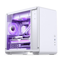 Jonsbo U4 Mini Micro-ATX-case, Tempered Glass - white Jonsbo U4 Mini Micro-ATX-case, Tempered Glass - white