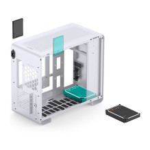 Jonsbo U4 Mini Micro-ATX-case, Tempered Glass - white Jonsbo U4 Mini Micro-ATX-case, Tempered Glass - white