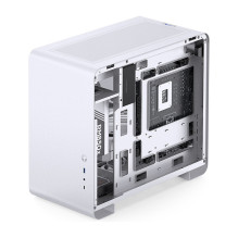Jonsbo U4 Mini Micro-ATX-case, Tempered Glass - white Jonsbo U4 Mini Micro-ATX-case, Tempered Glass - white