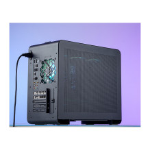 Jonsbo U4 Mini Micro-ATX-case, Tempered Glass - black Jonsbo U4 Mini Micro-ATX-case, Tempered Glass - black