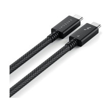 Satechi Thunderbolt 4 Pro Cable, Länge: 1 Meter Datenübertragung von bis zu 40 Gbit / s, Ladeleistung von bis zu 240W, U Satechi Thunderbolt 4 Pro Cable, Länge: 1 Meter Datenübertragung von bis zu 40 Gbit / s, Ladeleistung von bis zu 240W, U