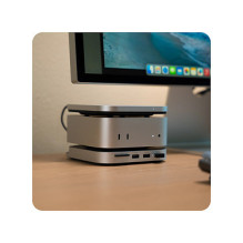 USB4 Plonas NVMe SSD korpusas, sidabrinis USB4 Plonas NVMe SSD korpusas, sidabrinis