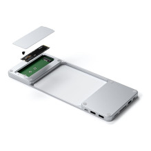 Satechi USB-C Slim Dock for 24"" iMac, Silver, USB-C, ST-UCISDS