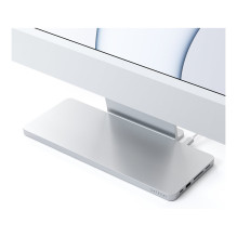 Satechi USB-C Slim Dock for 24"" iMac, Silver, USB-C, ST-UCISDS