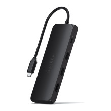 Satechi USB-C Multiport Adapter with SSD Enclosure, Black, ST-UCHSEK Satechi USB-C Multiport Adapter with SSD Enclosure, Black, ST-UCHSEK