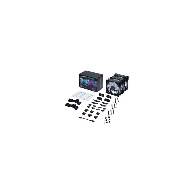 Phanteks D30-120 PWM Įprasta (juoda, 3er Pakuotė, 120 mm)