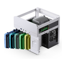 Jonsbo N2 Mini-ITX NAS korpusas – baltas Jonsbo N2 Mini-ITX NAS korpusas – baltas