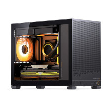 Jonsbo D32 STD Black PC Case, Mini Case, mATX, Tempered Glass - black Jonsbo D32 STD Black PC Case, Mini Case, mATX, Tempered Glass - black