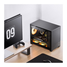 Jonsbo D32 STD Black PC Case, Mini Case, mATX, Tempered Glass - black Jonsbo D32 STD Black PC Case, Mini Case, mATX, Tempered Glass - black