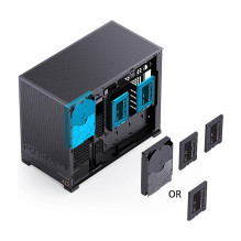 Jonsbo D32 STD Black PC Case, Mini Case, mATX, Tempered Glass - black Jonsbo D32 STD Black PC Case, Mini Case, mATX, Tempered Glass - black