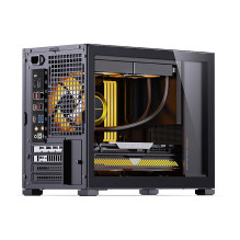 Jonsbo D32 STD Black PC Case, Mini Case, mATX, Tempered Glass - black Jonsbo D32 STD Black PC Case, Mini Case, mATX, Tempered Glass - black