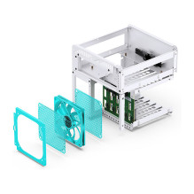 Jonsbo N2 Mini-ITX NAS Enclosure - White Jonsbo N2 Mini-ITX NAS Enclosure - White
