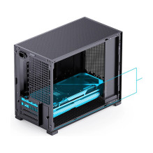 Jonsbo D32 STD Black PC Case, Mini Case, mATX, Tempered Glass - black Jonsbo D32 STD Black PC Case, Mini Case, mATX, Tempered Glass - black