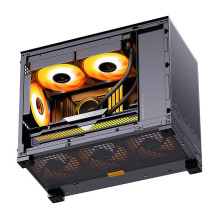 Jonsbo D32 STD Black PC Case, Mini Case, mATX, Tempered Glass - black Jonsbo D32 STD Black PC Case, Mini Case, mATX, Tempered Glass - black
