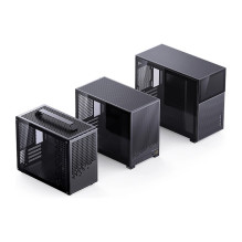 Jonsbo D32 STD Black PC Case, Mini Case, mATX, Tempered Glass - black Jonsbo D32 STD Black PC Case, Mini Case, mATX, Tempered Glass - black