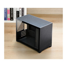 Jonsbo D32 STD Black PC Case, Mini Case, mATX, Tempered Glass - black Jonsbo D32 STD Black PC Case, Mini Case, mATX, Tempered Glass - black