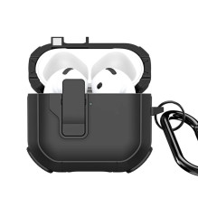 Earbuds Case Dux Ducis PECP for AirPods 4 ochronne TPU+PC black Earbuds Case Dux Ducis PECP for AirPods 4 ochronne TPU+PC black