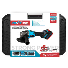 Extralink POWERLINK AKUMULATOROWA SZLIFIERKA K?TOWA AG803 Z R?CZKA 8500RPM 2X4AH PWL-AG803