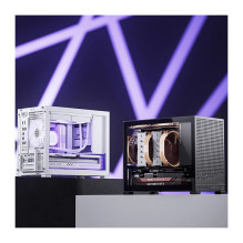 Jonsbo D32 PRO White PC Case, Mini Case, mATX, Tempered Glass - white Jonsbo D32 PRO White PC Case, Mini Case, mATX, Tempered Glass - white