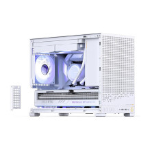 Jonsbo D32 PRO White PC Case, Mini Case, mATX, Tempered Glass - white Jonsbo D32 PRO White PC Case, Mini Case, mATX, Tempered Glass - white