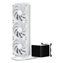 K TRYX PANORAMA SE ARGB 360 Complete Water Cooling, 3D-AMOLED-Display - 360mm, white K TRYX PANORAMA SE ARGB 360 Complete Water Cooling, 3D-AMOLED-Display - 360mm, white