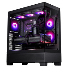 Phanteks XT View (schwarz, Tempered Glass x 2) Phanteks XT View (schwarz, Tempered Glass x 2)
