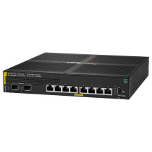 HPE Aruba Networking CX 6000 8p 10M / 100M / 1G Class4 PoE 2p SFP 1G 67W Switch