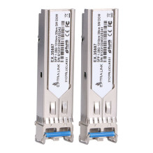 Extralink SFP 1.25G 2-pack , Moduł SFP , 1,25Gbps, LC / UPC, 1310nm, 20km, single mode, DOM (EX.35887) network transceiv Extralink SFP 1.25G 2-pack , Moduł SFP , 1,25Gbps, LC / UPC, 1310nm, 20km, single mode, DOM (EX.35887) network transceiv