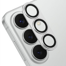 Tempered Glass Camera Lens for Samsung S26 AR+AF Full Metal silver Tempered Glass Camera Lens for Samsung S26 AR+AF Full Metal silver